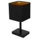 Napoli Black, Gold lampka stołowa 1xE27 ML6369
