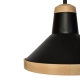 Salma Black, Wood lampa sufitowa 3xE27 MLP6297