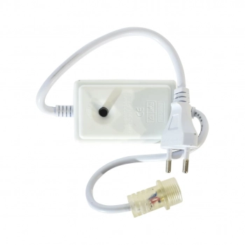 Kabel Zasilający ze sterownikiem do węża LED RGB biały EK9108 Milagro