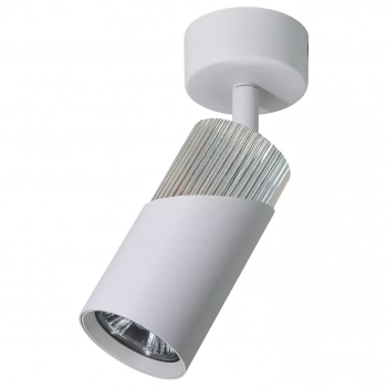 Neo White Chrome lampa sufitowa 1xGU10 biała chrom ML0287 Milagro