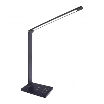 Vario Black LED lampka stołowa 5W 300lm 3000K-6000K czarna ML8866 Milagro