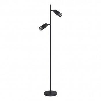 Vertical Black lampa podłogowa 1xGU10 czarna ML0300 Milagro
