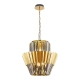 Donna Gold lampa wisząca 9xE14 złota ML0413