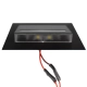 Fero Black LED lampa schodowa 0,6W 14lm 4000K czarna EKS627