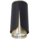 Flower Black Gold lampa sufitowa 1xGU10 czarna złota ML0262