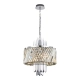 Margot Chrome lampa wisząca 6xE14 chrom ML0408 Milagro