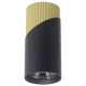Neo Black Gold lampa sufitowa 1xGU10 czarna złota ML0278 Milagro