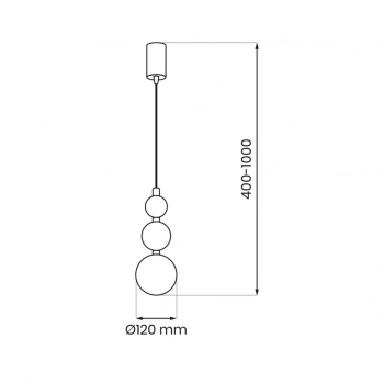 Boule lampa wisząca 1xG9 różowa MLP1026