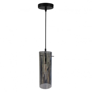 Padova lampa wisząca 1xE27 czarna ML1072 Milagro