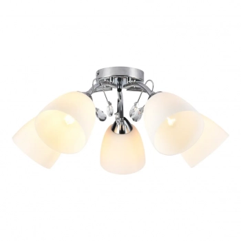 Pireus lampa sufitowa 5xE27 chrom ML1276 Milagro