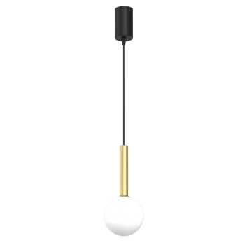 Play lampa wisząca 1xG9 złota czarna MLP0971