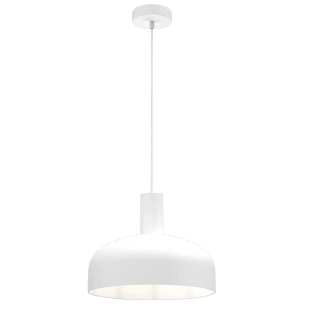 Visby lampa wisząca 1xE27 biała MLP1552