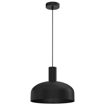 Visby lampa wisząca 1xE27 czarna MLP1553