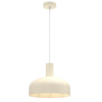 Visby lampa wisząca 1xE27 kremowa MLP1554