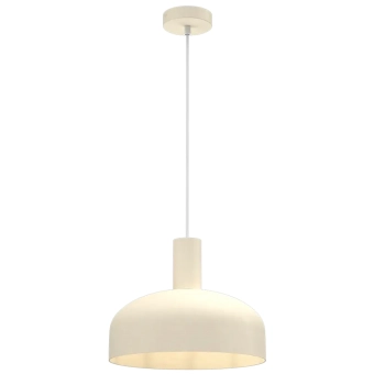 Visby lampa wisząca 1xE27 kremowa MLP1554