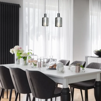 Arcadia lampa wisząca 1xE27 czarna ML1818
