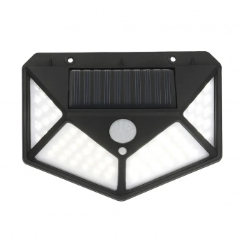 Batman kinkiet solarny IP44 3W LED 50-80lm 4000K czarny EKO0617