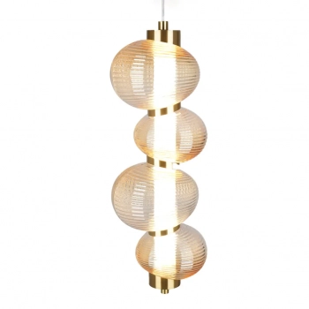 Bolla lampa wisząca 17W LED 1947lm 3000K złota ML1422