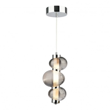 Bolla lampa wisząca 12W LED 1491lm 3000K chrom ML1425