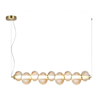 Bolla lampa wisząca 32W LED 3688lm 3000K złota ML1426