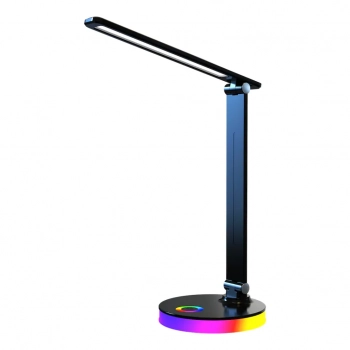 Bruno lampka biurkowa 5W LED 300lm CCT 3000K-6500K, RGB czarna ML1628