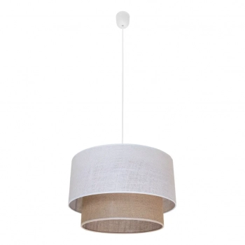 Bueno lampa wisząca 1xE27 beż, jasny brąz MLP1826 Milagro