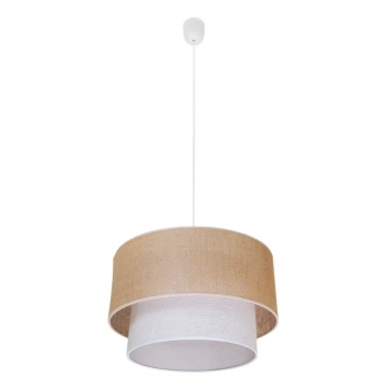 Bueno lampa wisząca 1xE27 beż, jasny brąz MLP1827