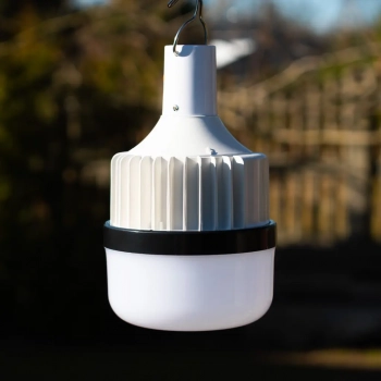 Bulb lampka przenośna 10W LED 1000lm 4000K biała, czarna EK1678