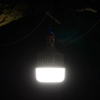 Bulb lampka przenośna 10W LED 1000lm 4000K biała, czarna EK1678