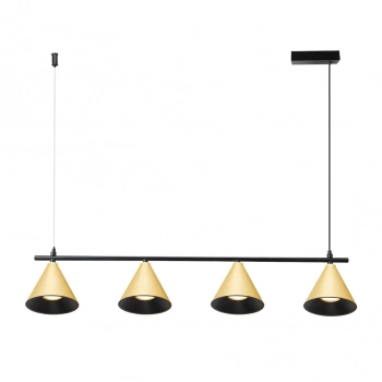 Cone lampa wisząca 4xGU10 złota ML1125