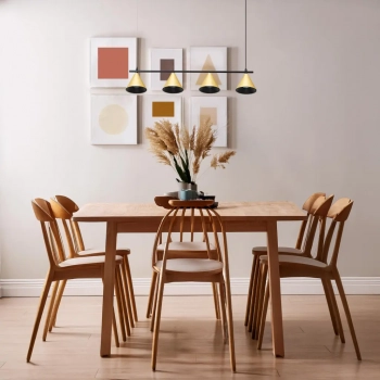 Cone lampa wisząca 4xGU10 złota ML1125