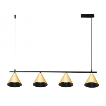 Cone lampa wisząca 4xGU10 złota ML1125