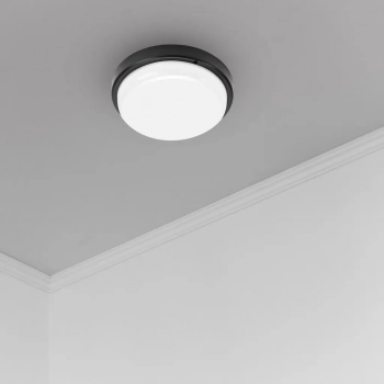 Davo Okrąg oprawa kanałowa IP64 18W LED 1800lm 4000K czarna EK1081