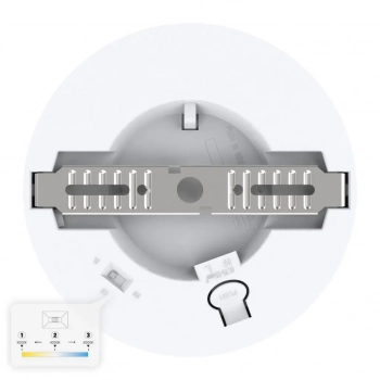 Evora Round lampa sufitowa 6W LED 420lm CCT 3000K, 4000K, 6000K biała ML1786