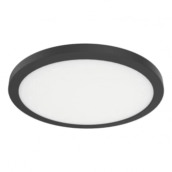 Evora Round lampa sufitowa 18W LED 1260lm CCT 3000K, 4000K, 6000K czarna ML1790 Milagro