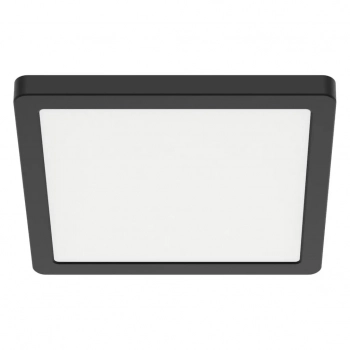 Evora Square lampa sufitowa 12W LED 840lm CCT 3000K, 4000K, 6000K czarna ML1795