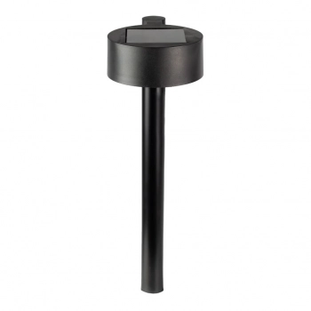 Eye lampa solarna stojąca IP44 0.06W LED 5lm 3000K czarna EKO1455 Milagro