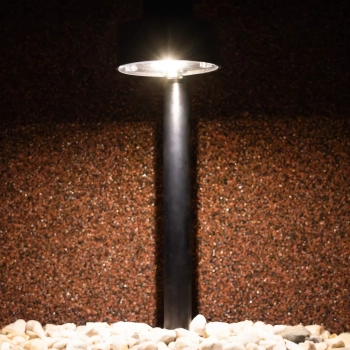 Eye lampa solarna stojąca IP44 0.06W LED 5lm 3000K czarna EKO1455