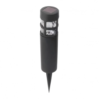 Fidel lampa solarna stojąca IP44 0.06W LED 2lm 3000K czarna EKO1451 Milagro