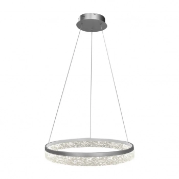 Gala lampa wisząca 25W LED 2000lm 4000K srebrna ML2242 Milagro