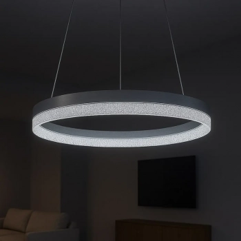 Gala lampa wisząca 25W LED 2000lm 4000K srebrna ML2242
