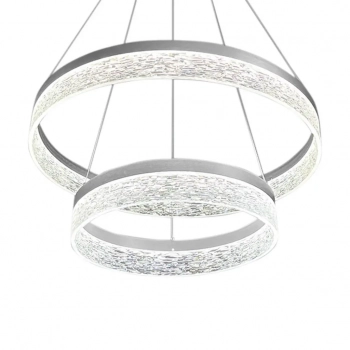 Gala lampa wisząca 54W LED 4320lm 4000K srebrna ML2243
