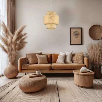 Hestia lampa wisząca 1xE27 czarna ML1808