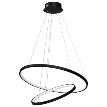 Hoop lampa wisząca 51W LED 4000K czarna ML1542 Milagro