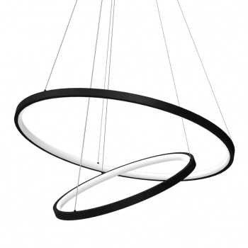 Hoop lampa wisząca 51W LED 4000K czarna ML1542