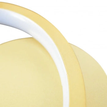 Hoop kinkiet 7W LED 4000K złoty ML1544