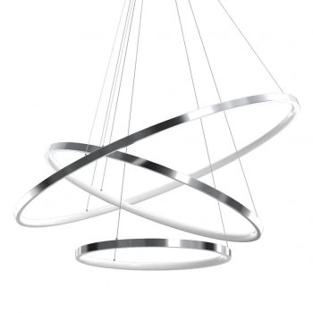 Hoop lampa wisząca 93W LED 4000K chrom ML1551