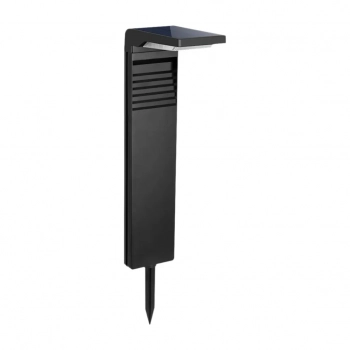Johny lampa solarna stojąca IP44 0.5W LED 100lm 3000K czarna EKO1456 Milagro