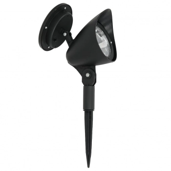 Joker lampa solarna stojąca IP44 0.06W LED 2lm 4000K czarna EKO0600 Milagro