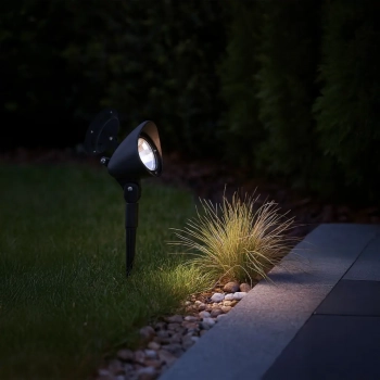 Joker lampa solarna stojąca IP44 0.06W LED 2lm 4000K czarna EKO0600